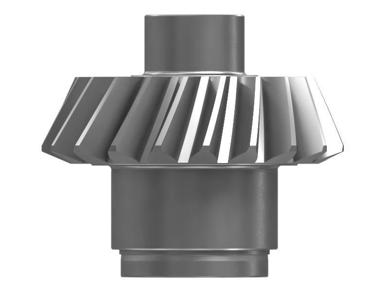 Спиральная коническая шестерня с 20 зубьями и чашечная заглушка