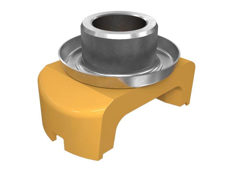 Вилка приводного вала с 46 внутренними шлицевыми зубьями