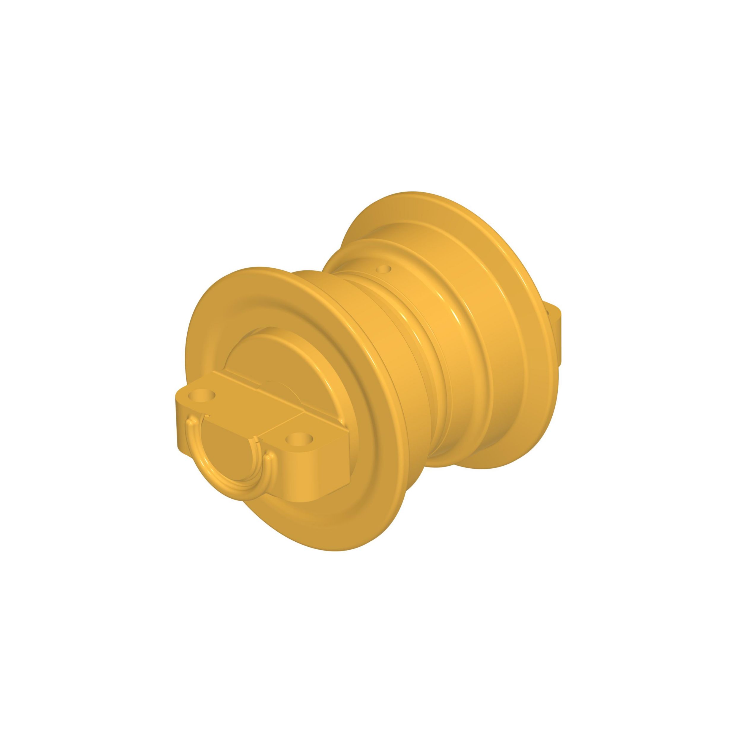 Одноребордный опорный каток гусеничной ленты серии K с плотной посадкой