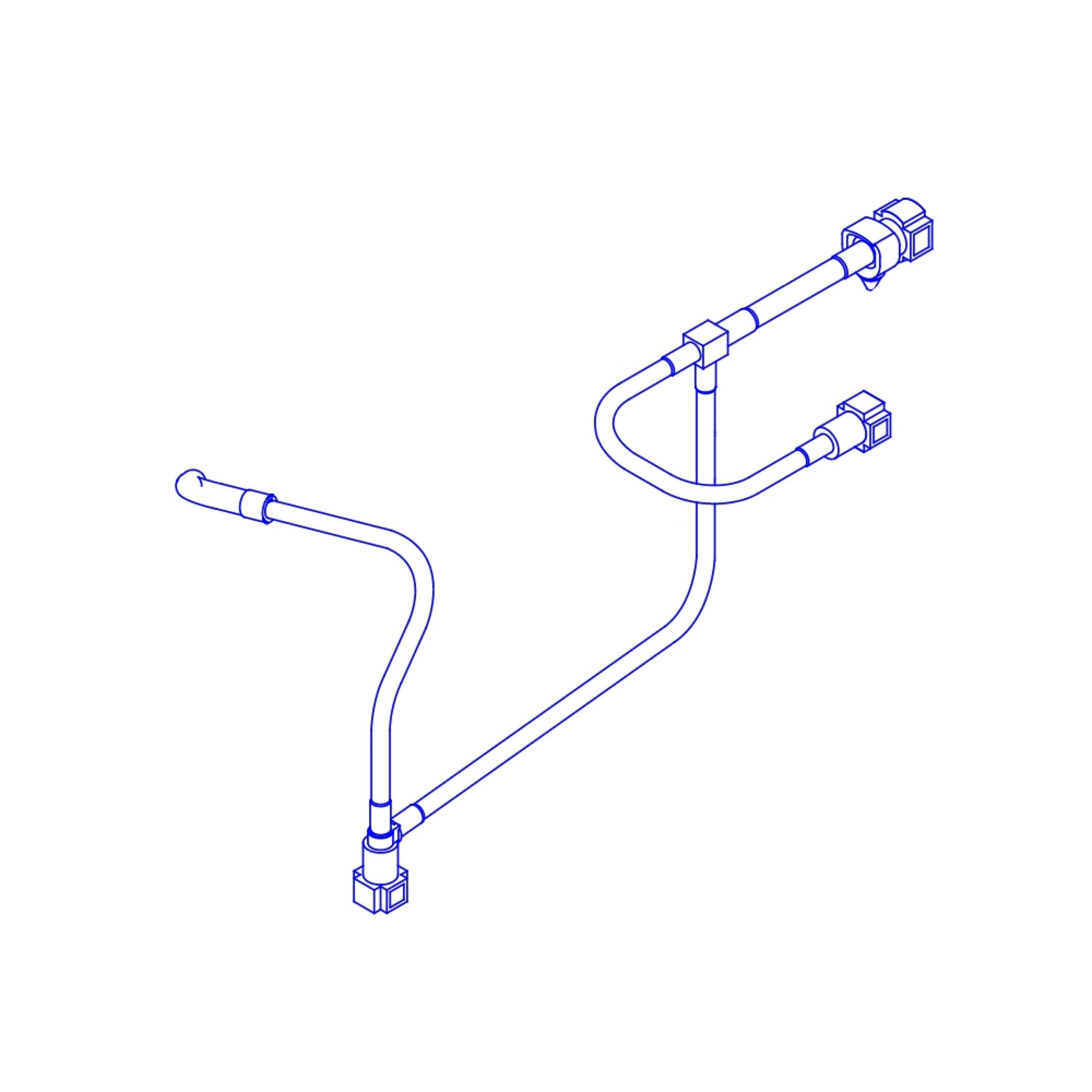 Топливный патрубок в сборе