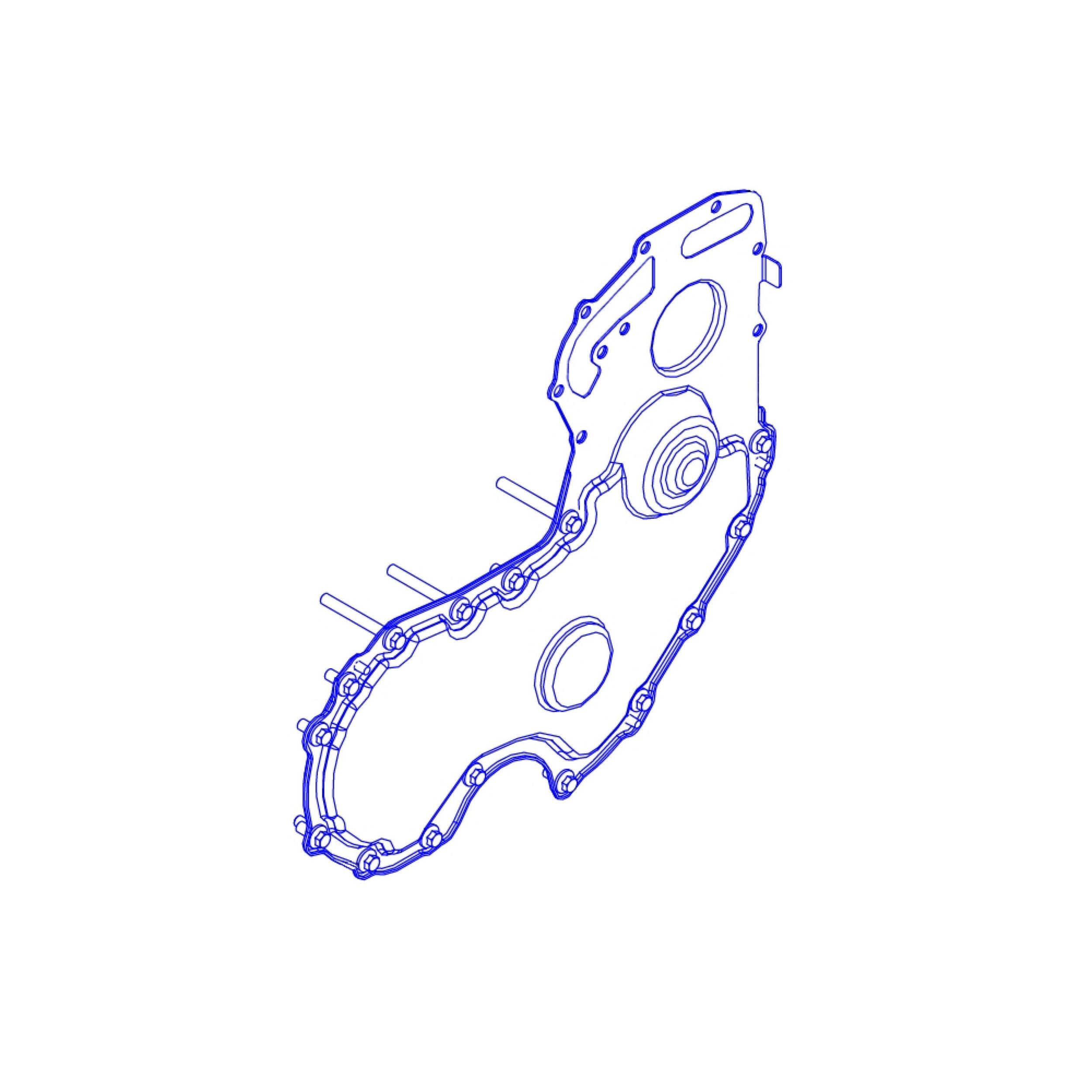 Крышка переднего кожуха