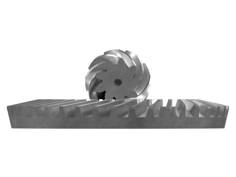 Стальное спиральное коническое зубчатое колесо с 38 зубьями