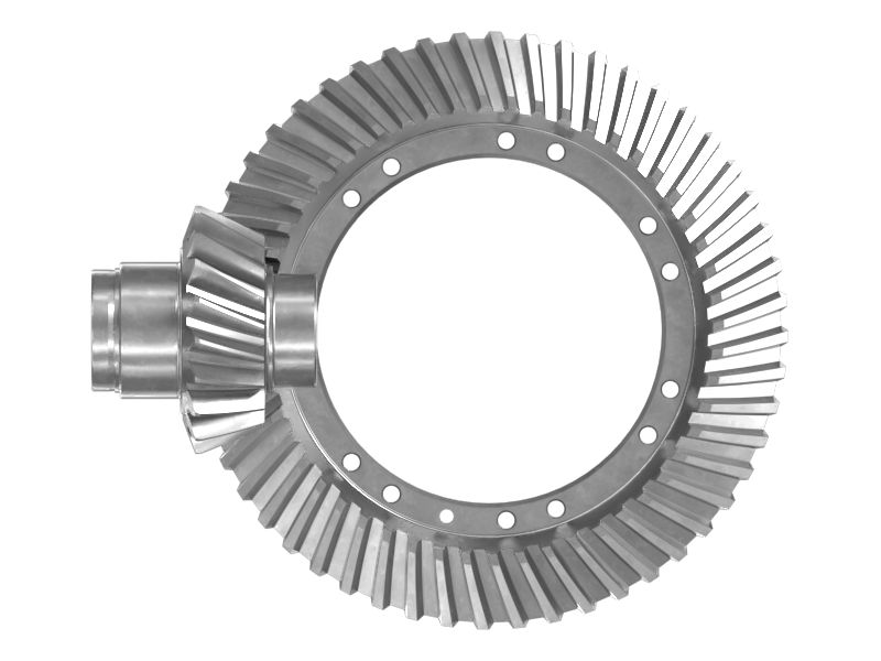 Коническое зубчатое колесо дифференциала с углом 90 градусов