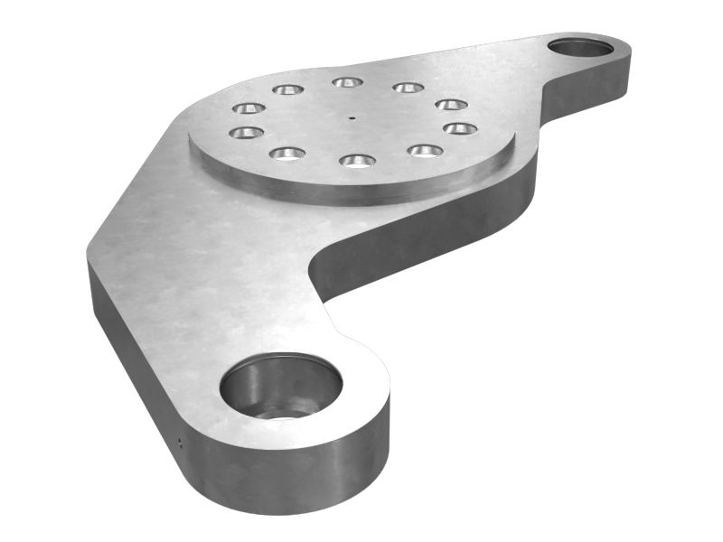 РЫЧАГ РУЛЕВОГО УПРАВЛЕНИЯ В СБОРЕ