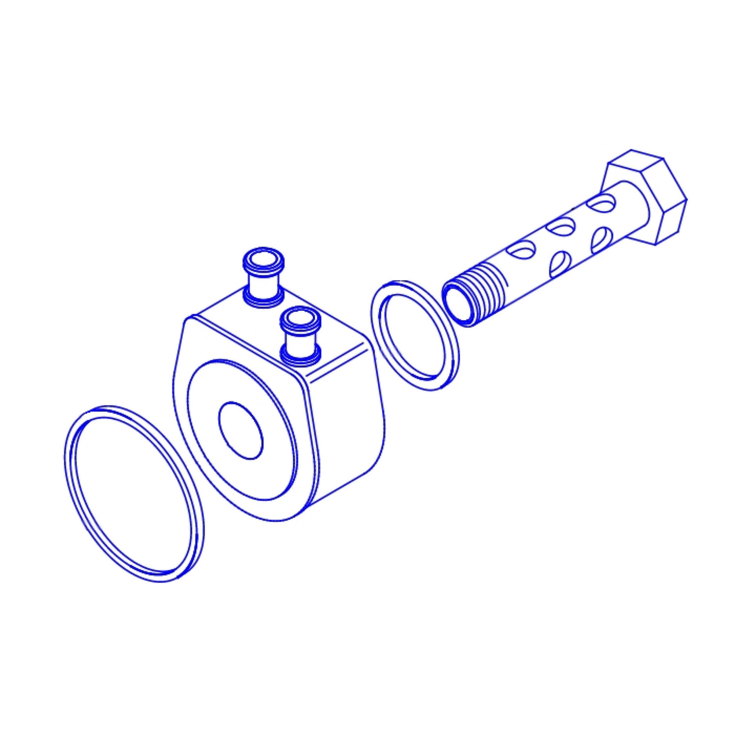 Маслоохладитель двигателя