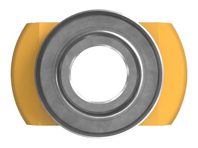 Вилка приводного вала с 46 внутренними шлицевыми зубьями