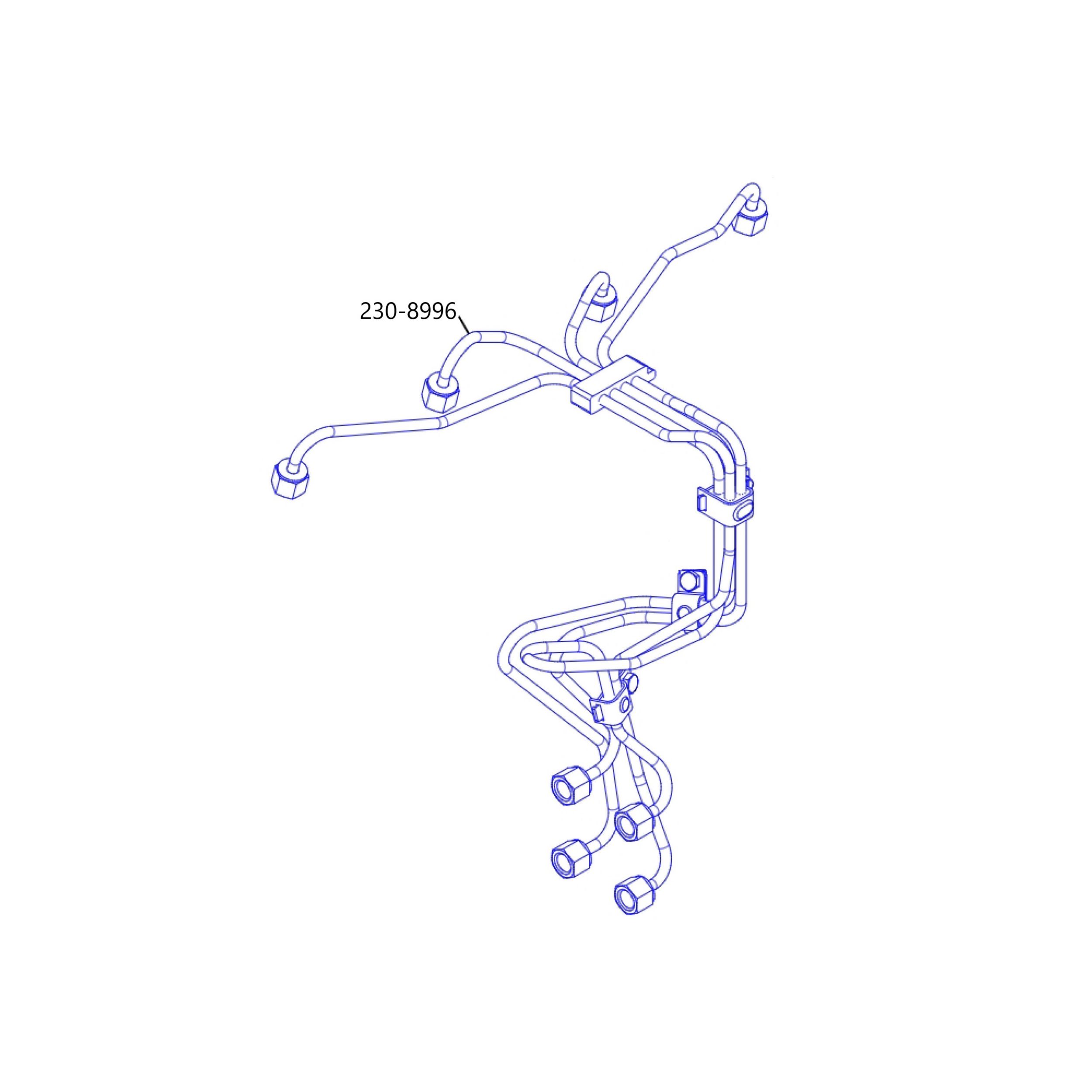 Патрубок в сборе, № 2
