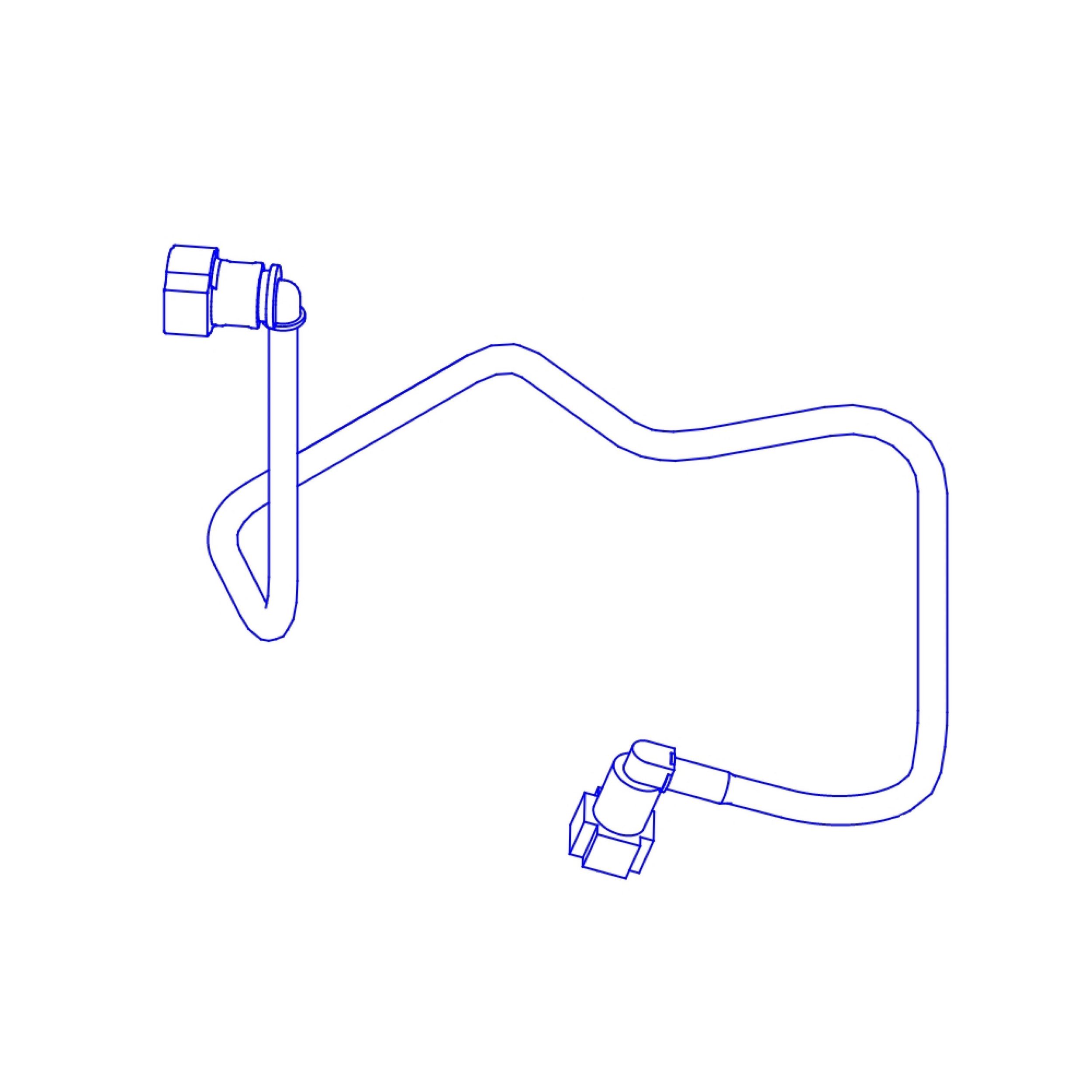 304-3706: ТРУБКА НАСОСА ВЫСОКОГО ДАВЛЕНИЯ