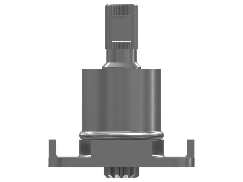 Рулевая колонка с прямыми зубьями