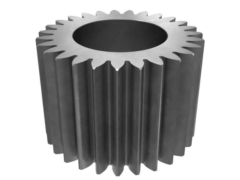 Планетарная передача с 27 внешними цилиндрическими зубьями