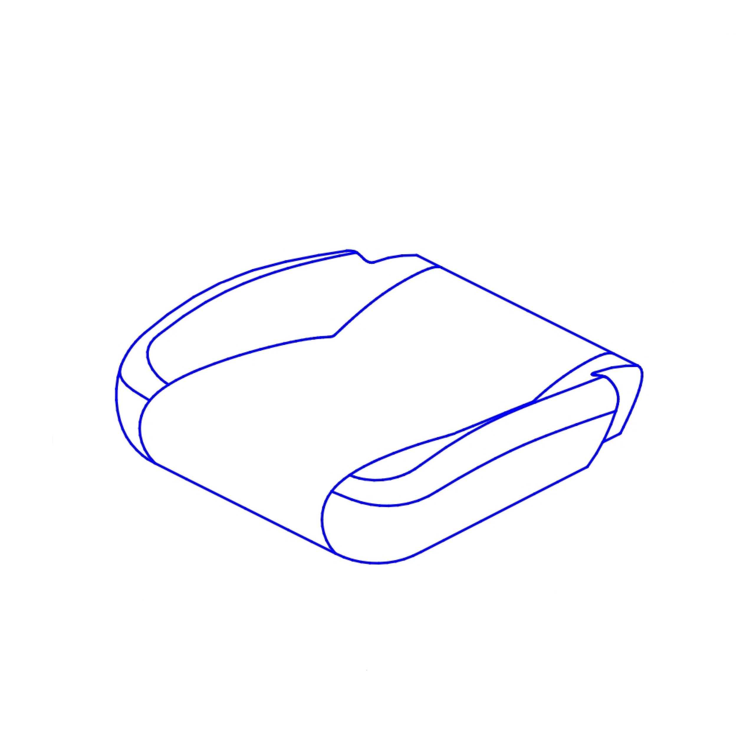 Подрессоренное сиденье с дном из пенистого материала