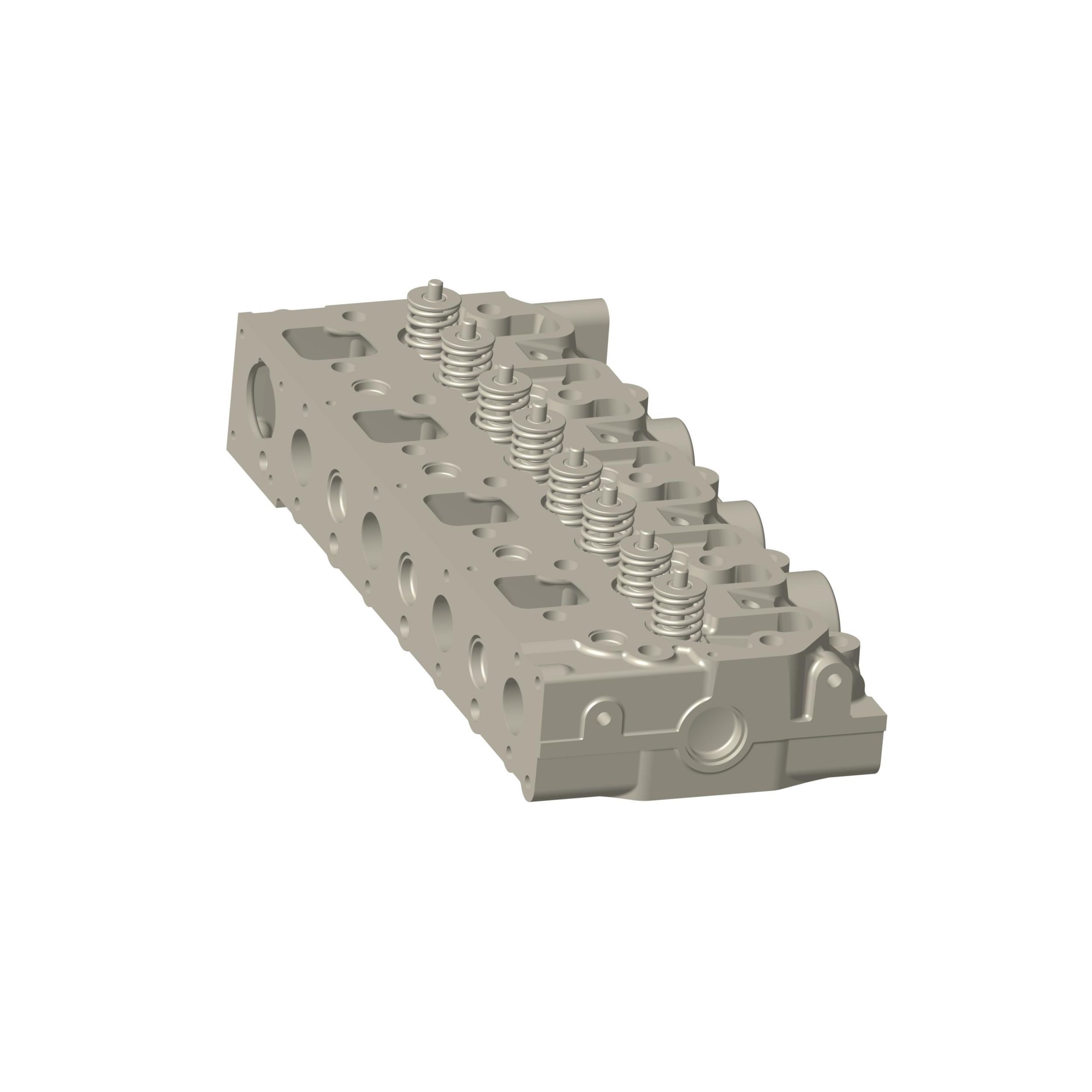 Головка блока цилиндров базового двигателя с 8 клапанами