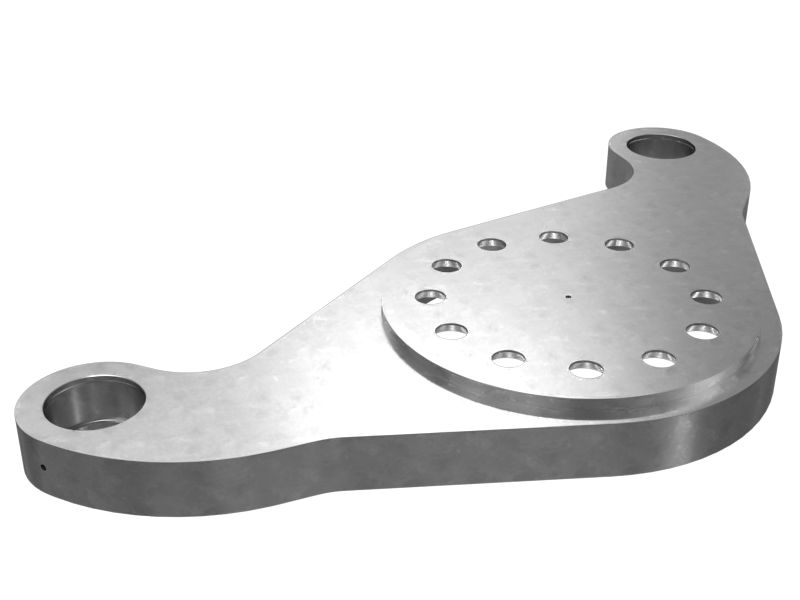 431-6012: РЫЧАГ СТАЛЬНОЙ В СБОРЕ