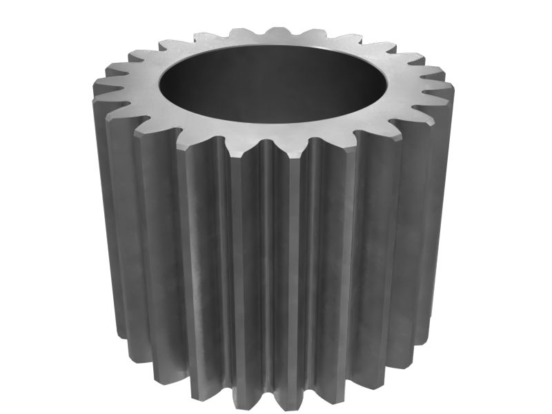 Планетарная передача с 23 внешними цилиндрическими зубьями