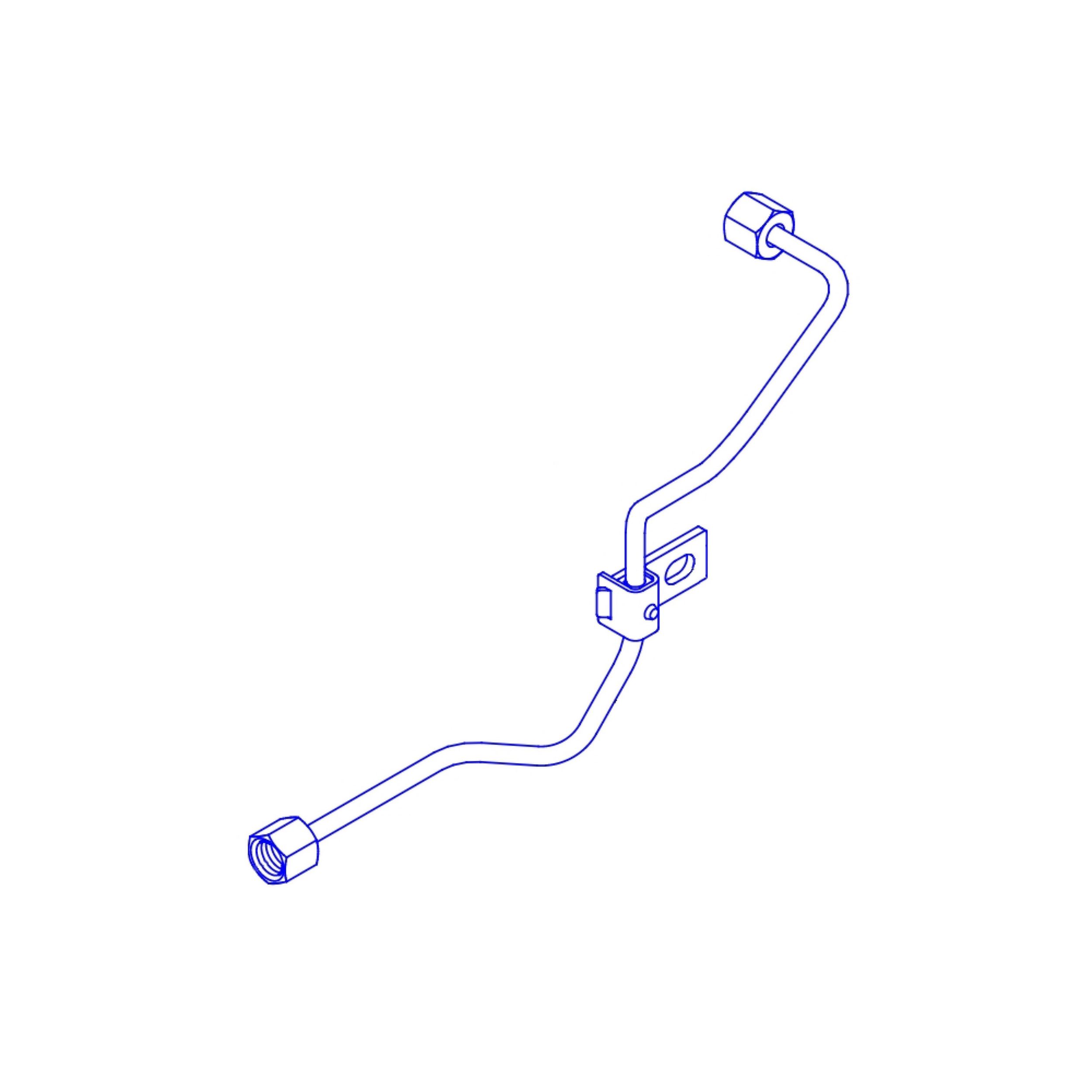 Трубка топливного насоса высокого давления