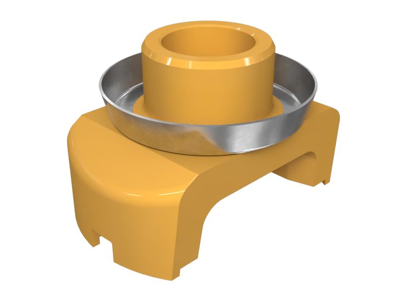 Вилка приводного вала с 46 внутренними шлицевыми зубьями