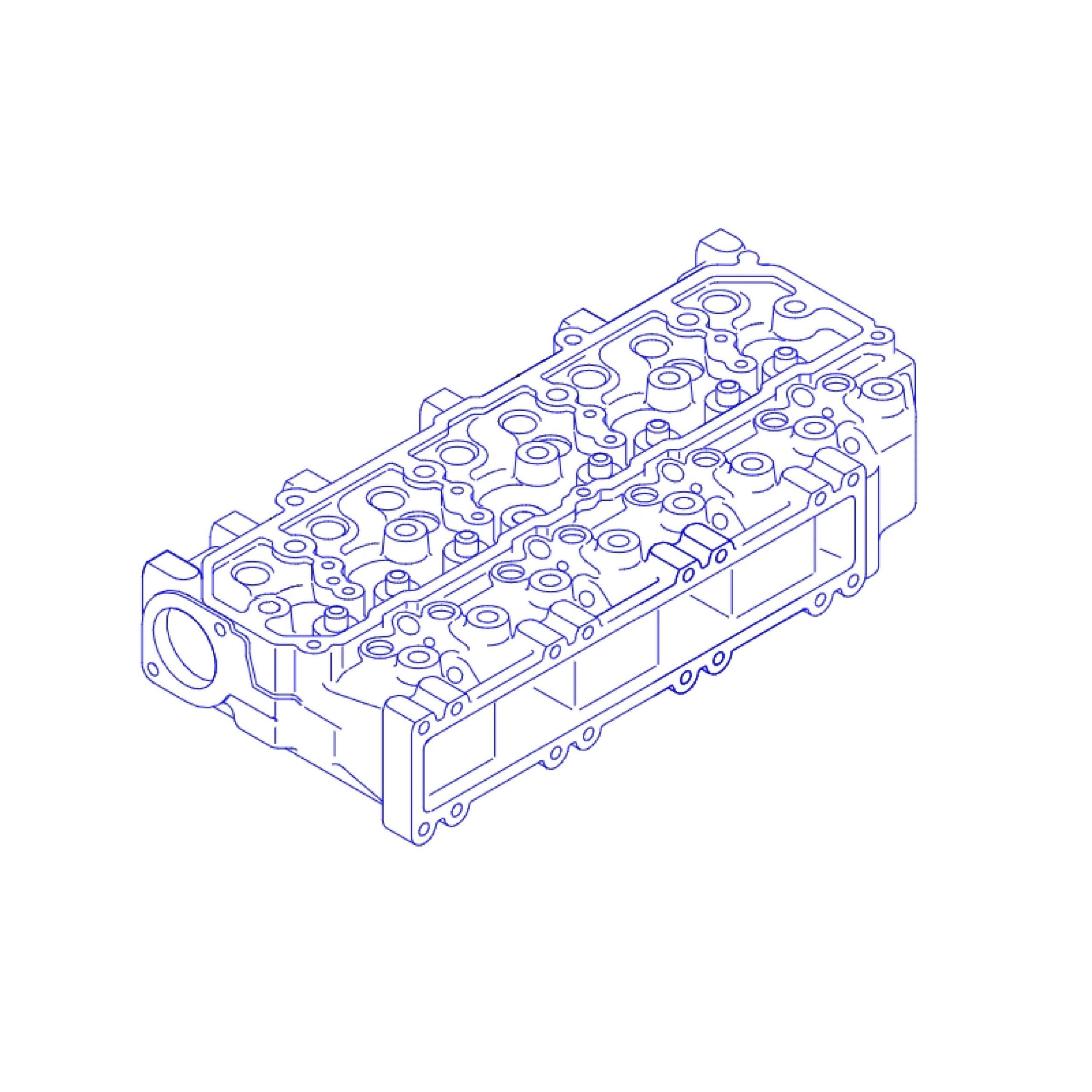 ГОЛОВКА БЛОКА ЦИЛИНДРОВ В СБОРЕ