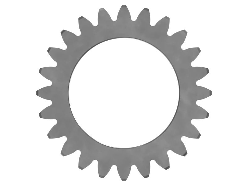 Цилиндрическое прямозубое колесо планетарной передачи с 24 зубьями