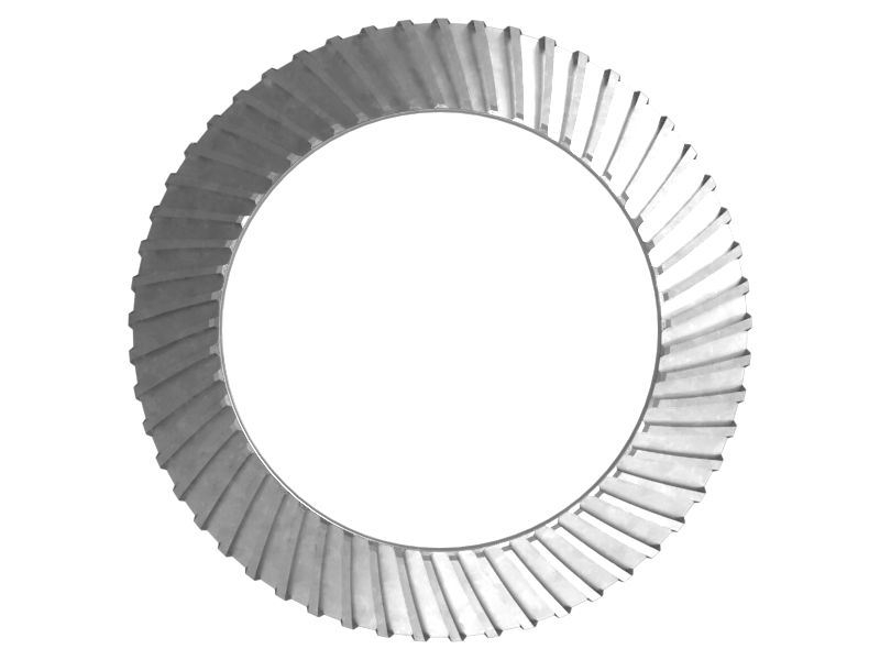 Спиральнозубое коническое зубчатое колесо с 53 зубьями