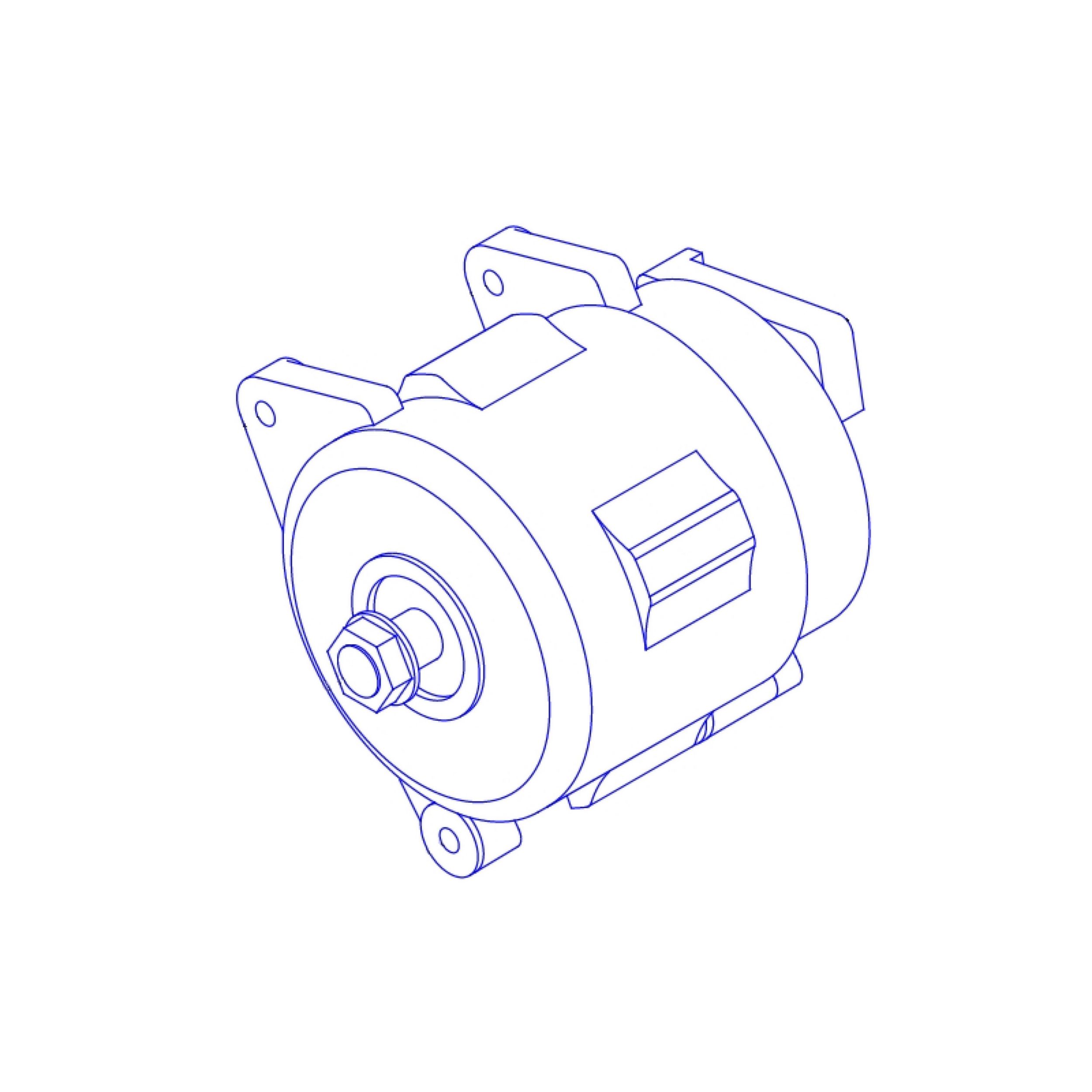 12-Вольтовый зарядный генератор переменного тока