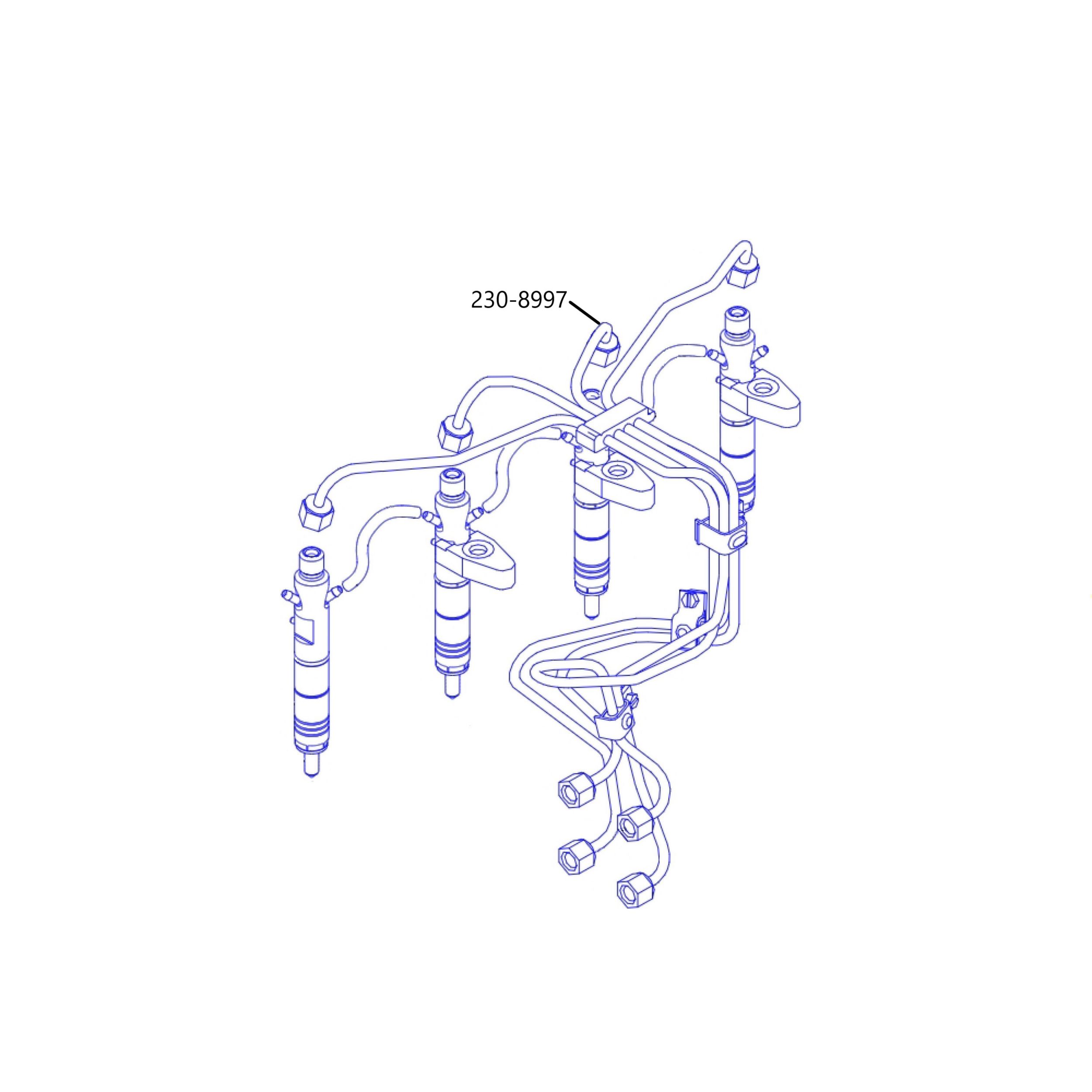 Патрубок в сборе, № 3
