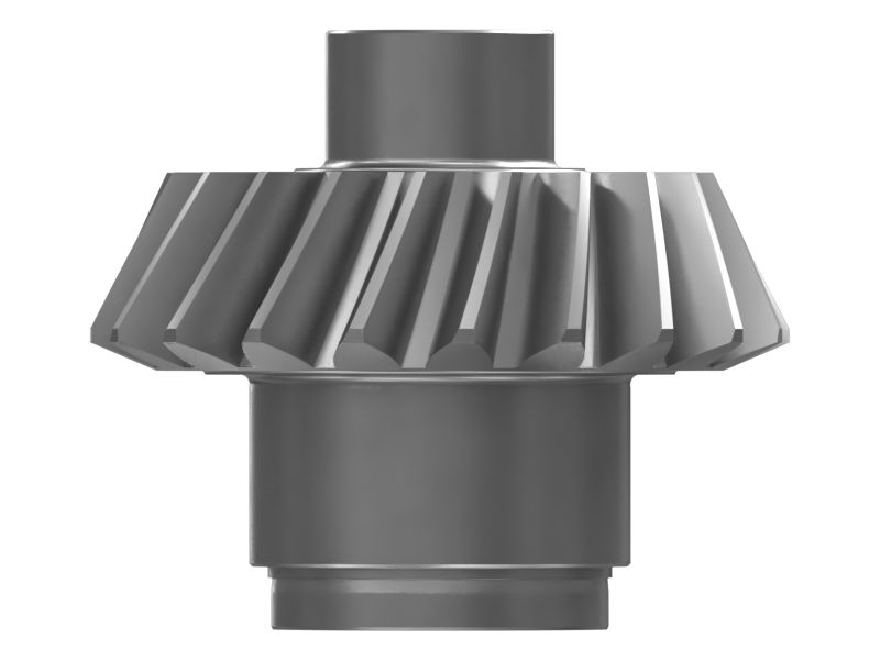 Спиральная коническая шестерня с 20 зубьями и чашечная заглушка