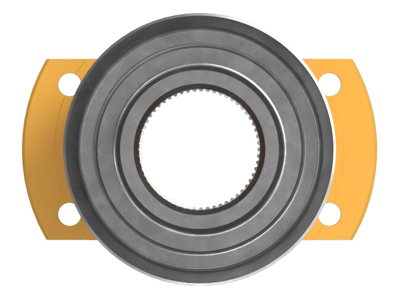 Вилка приводного вала с 57 внутренними шлицевыми зубьями