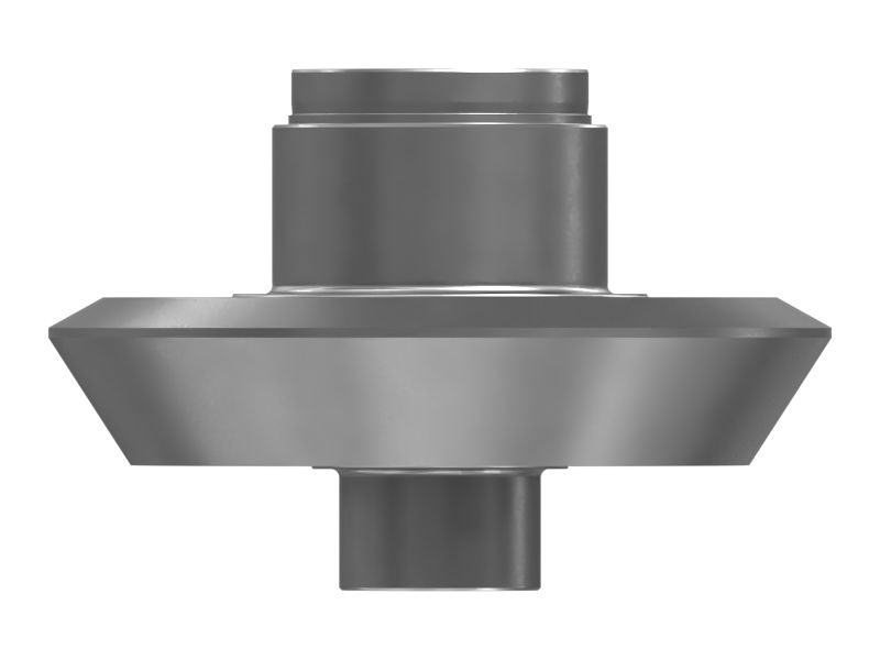 Коническая шестерня с чашечной заглушкой