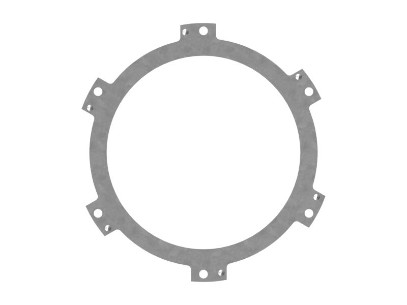 Пластина сцепления для крепления двенадцатью болтами толщиной 6,35 мм