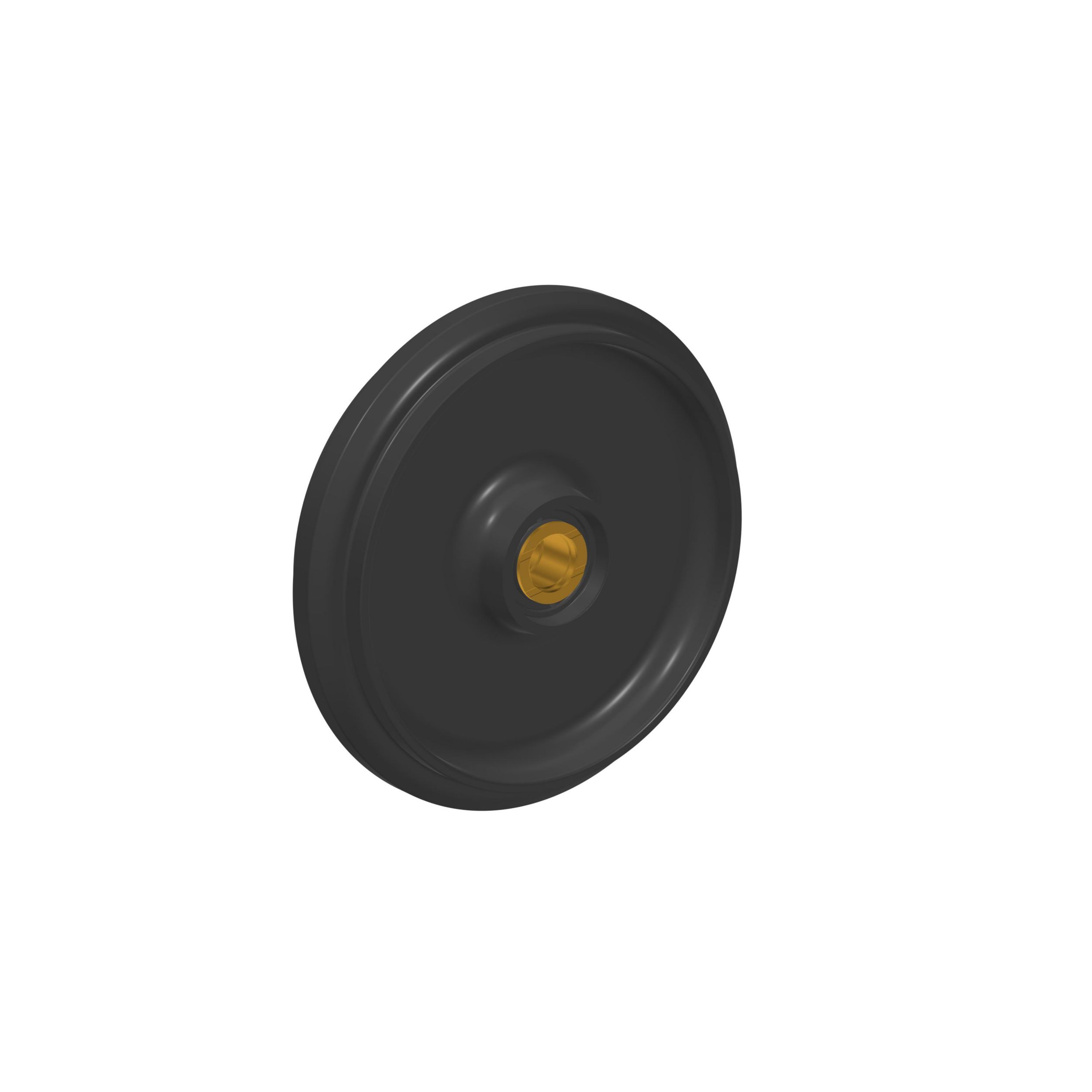 Направляющее колесо гусеничной ленты со втулкой