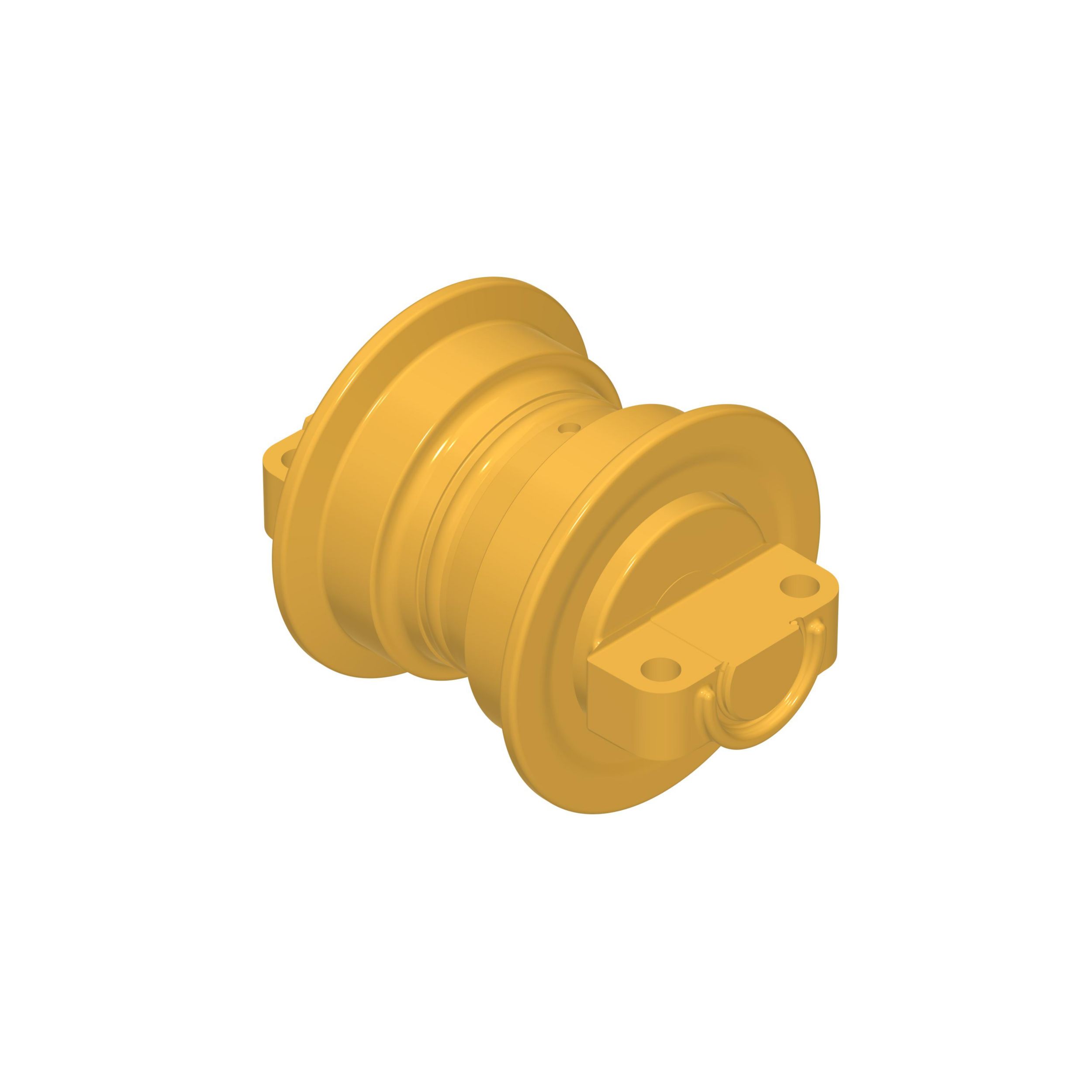 Одноребордный опорный каток гусеничной ленты серии K с плотной посадкой