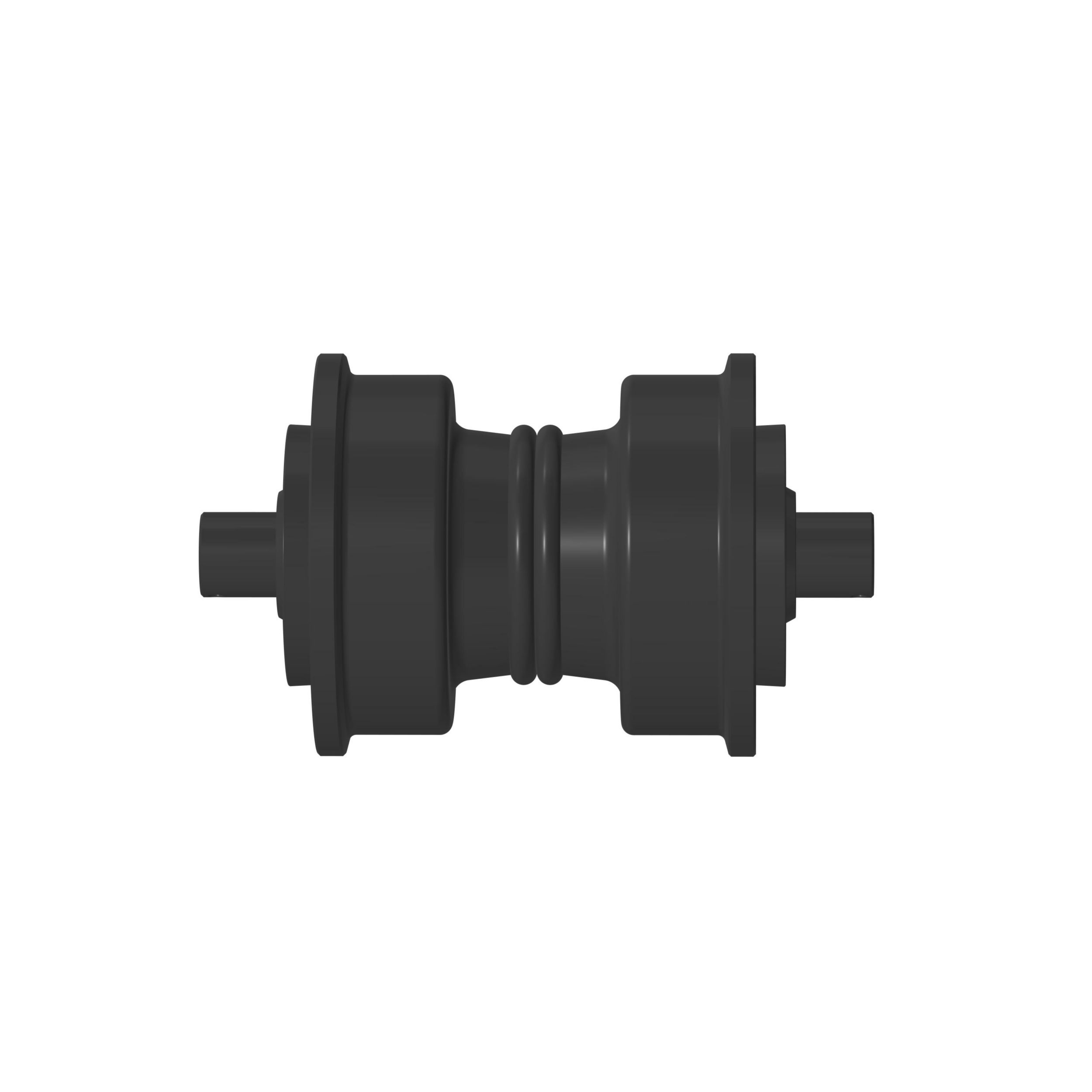 Одноребордный опорный каток