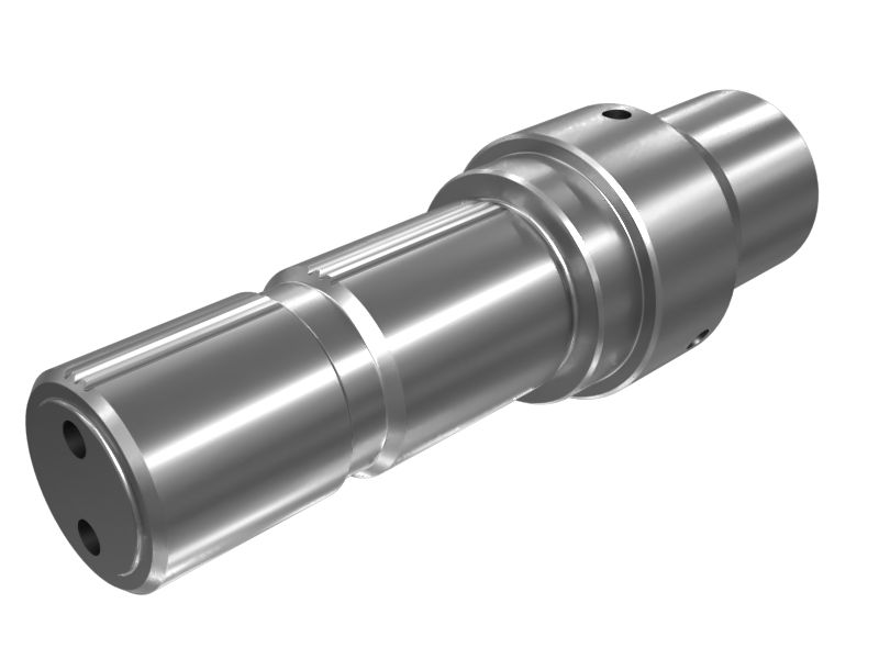 Вал ведущего моста с наружным диаметром 98,4 мм