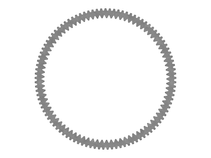 Зубчатый венец из кованой стали, наружный диаметр 428,53 мм