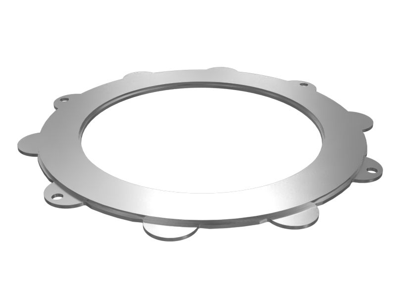 Демпфер пластины рабочего тормоза