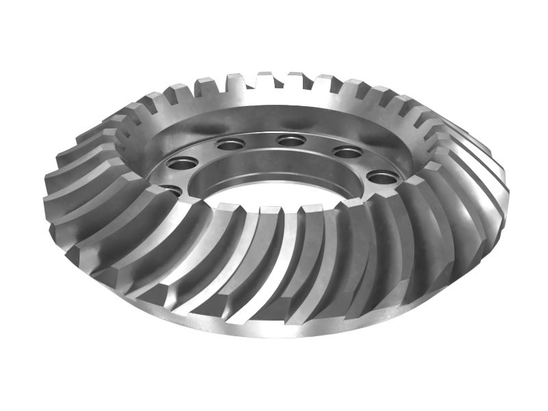 Спиральное коническое зубчатое колесо с 29 зубьями