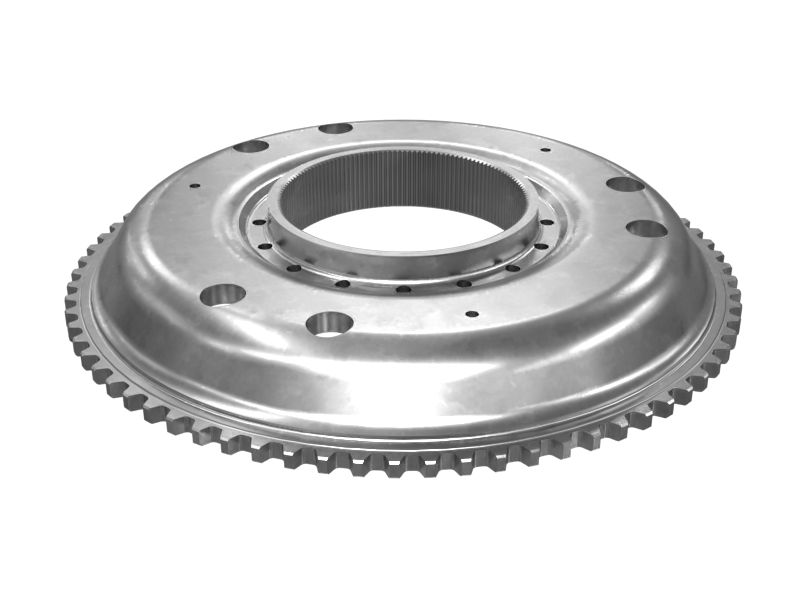 Реакция ступицы бортового редуктора