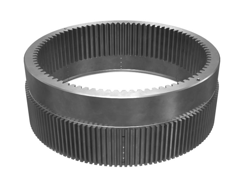 8E-9069: Зубчатый венец из кованой стали, наружный диаметр 445,36 мм