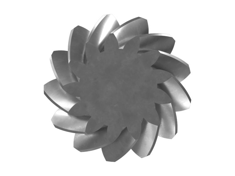 Спиральная коническая шестерня с 13 зубьями