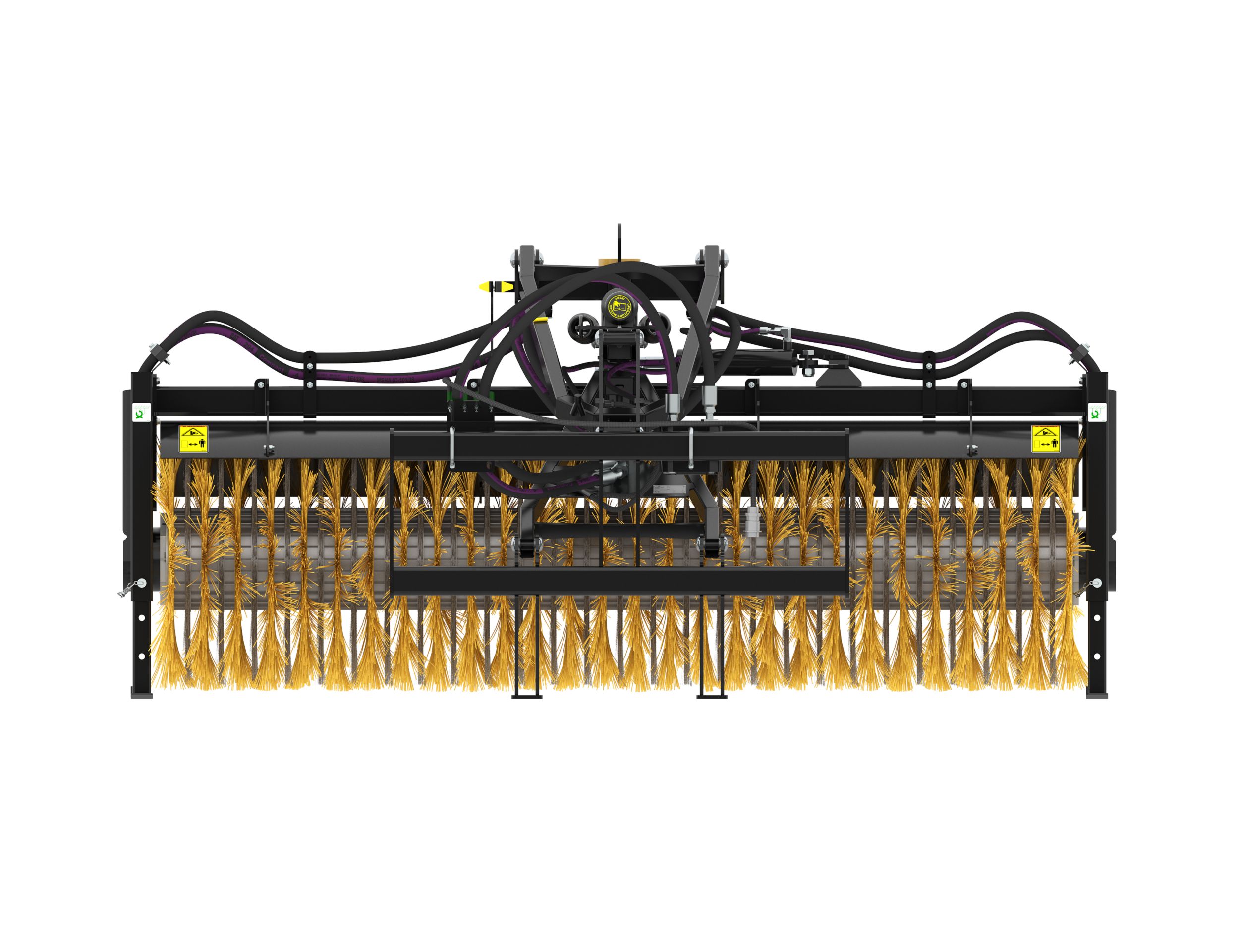 Гидравлическая щетка BA25, 24 В, полипропилен/проволока