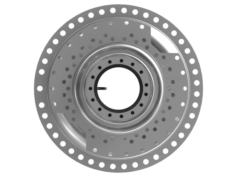 Задний шпиндель в сборе