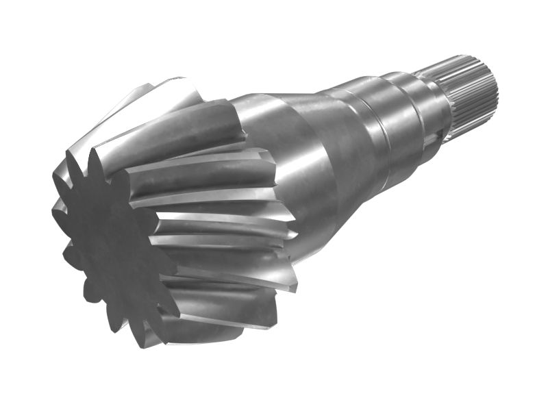 Спиральная коническая шестерня с 13 зубьями