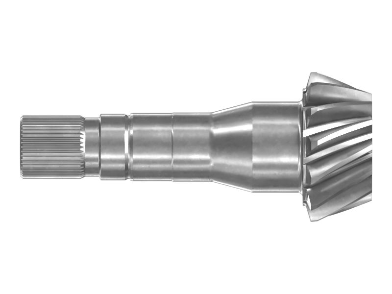 Вал с конической шестерней с 13 и 44 зубьями