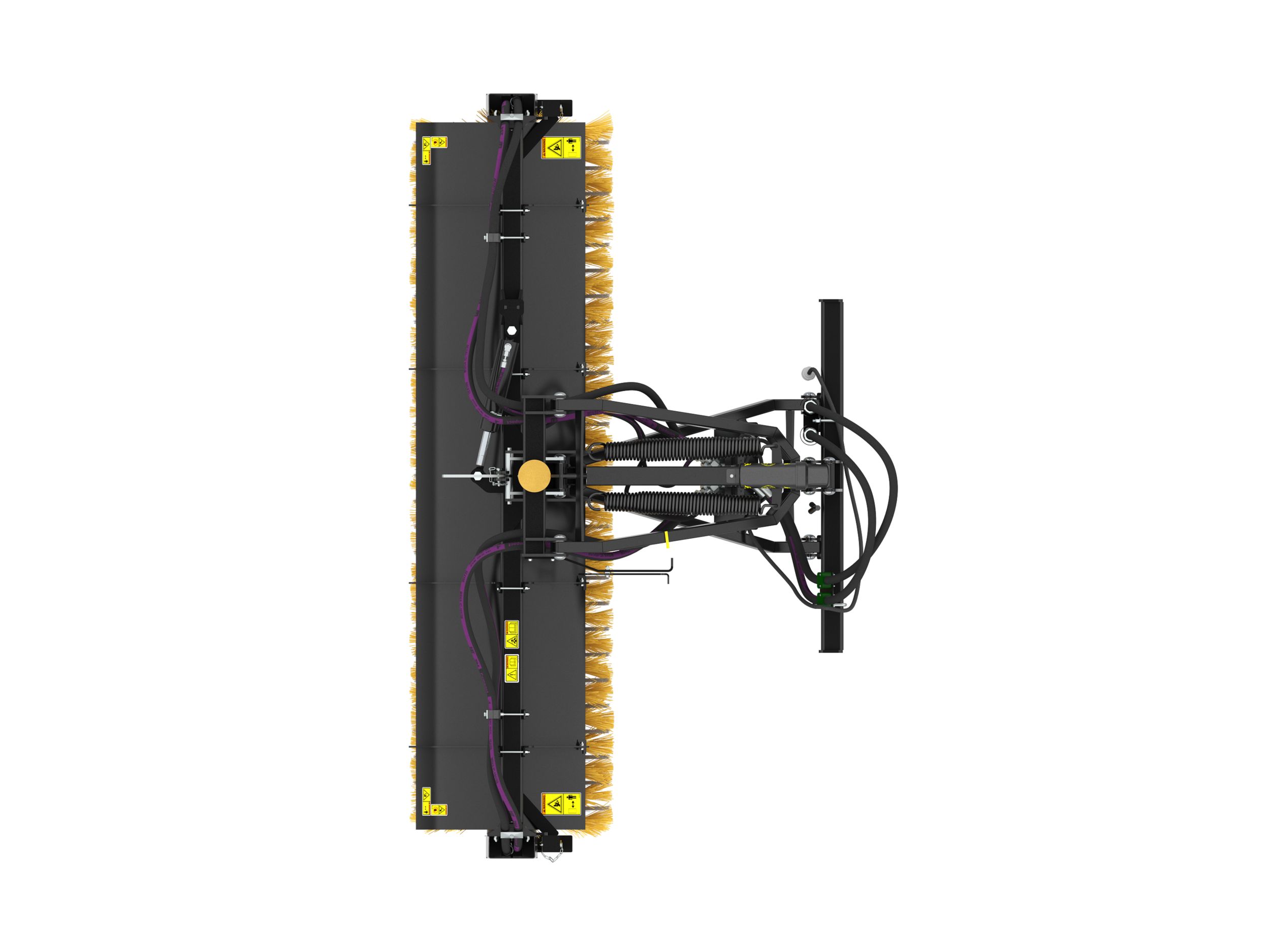 Гидравлическая щетка BA25, 24 В, полипропилен/проволока