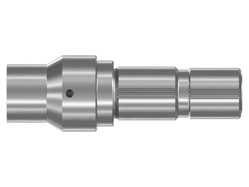 Вал ведущего моста с наружным диаметром 98,4 мм