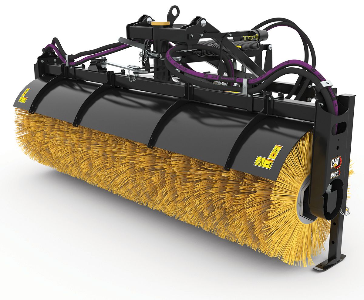 Щетка с ручной регулировкой BA25, полипропилен/проволока