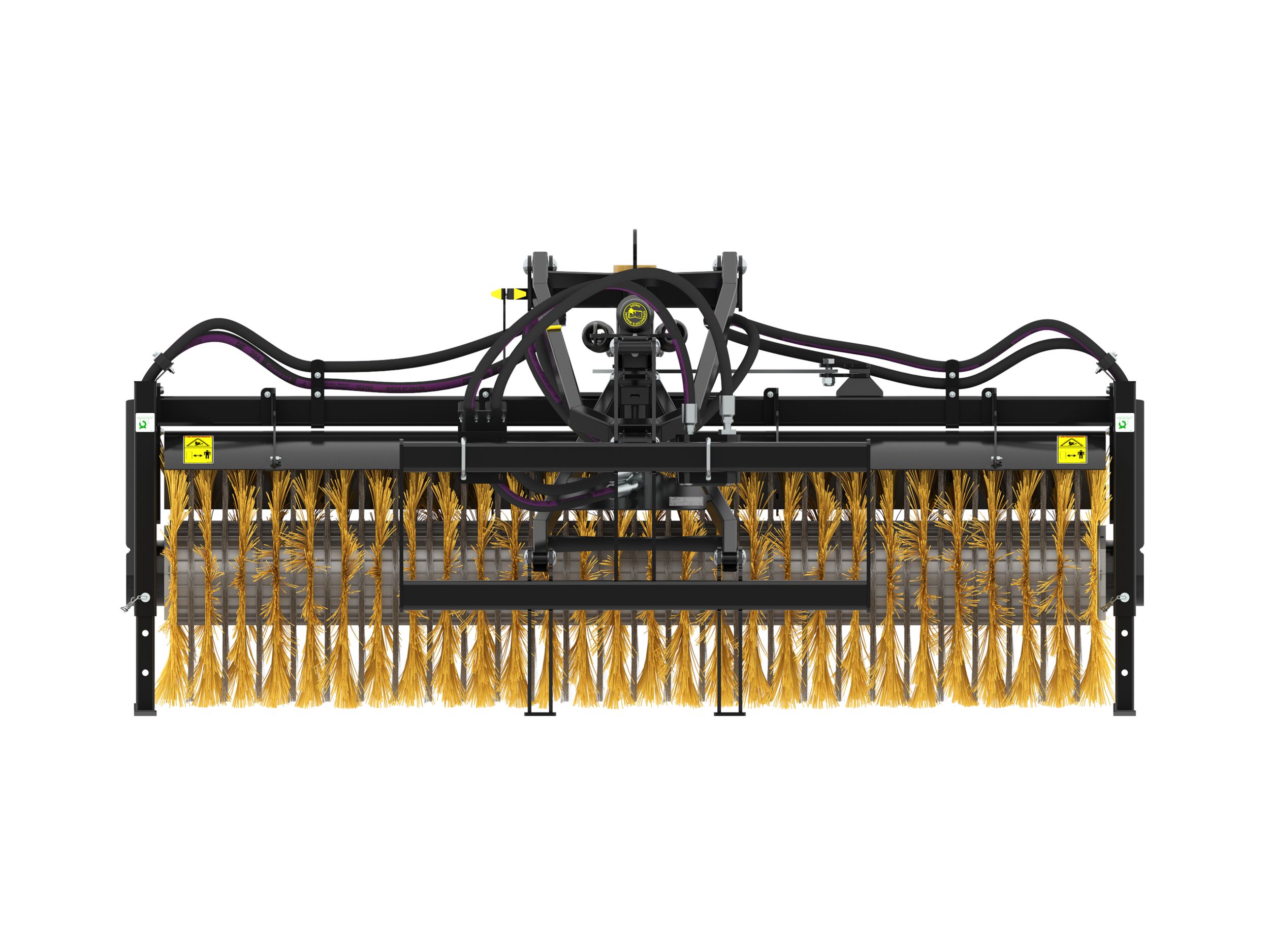 Щетка с ручной регулировкой BA25, полипропилен/проволока