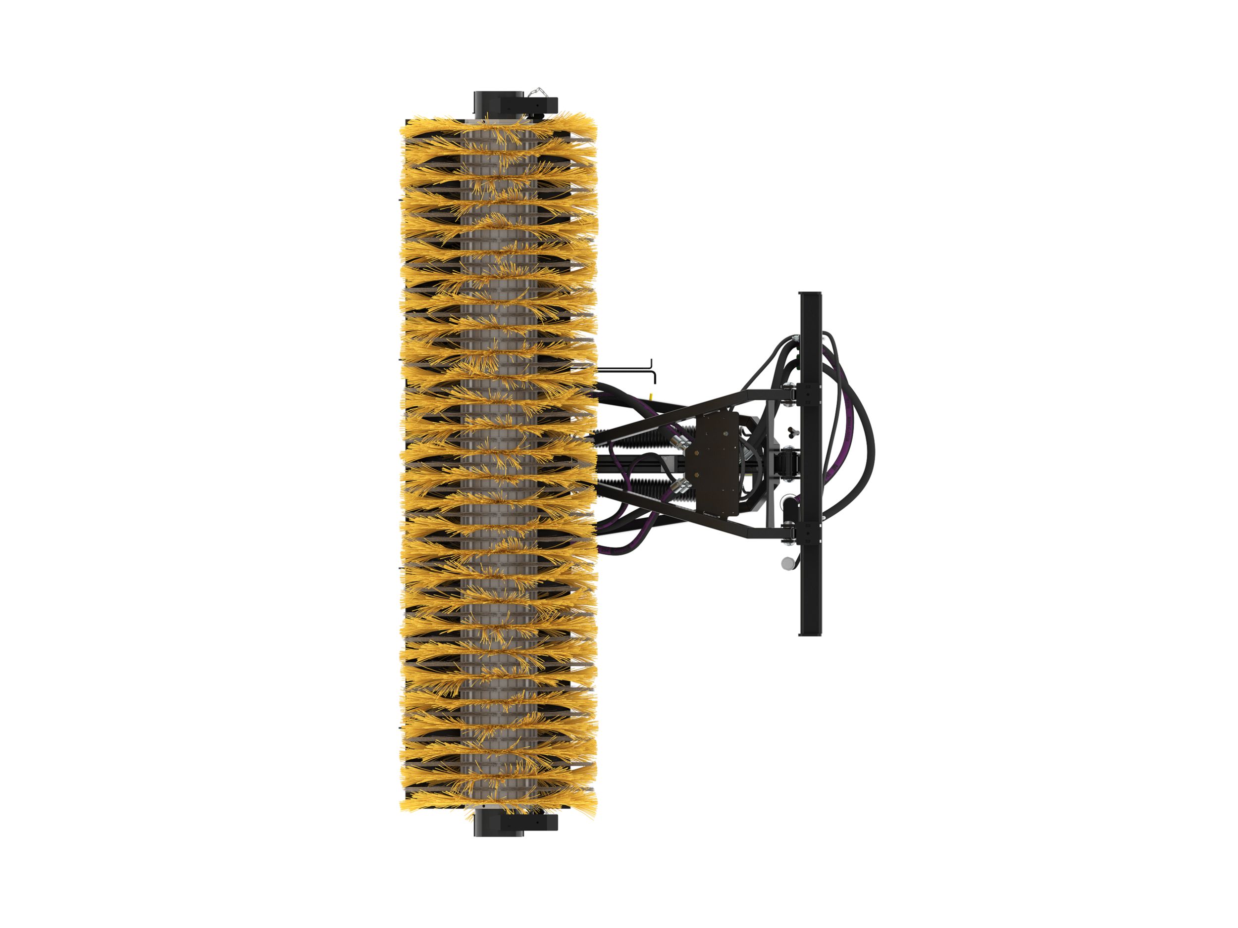 Гидравлическая щетка BA25, 24 В, полипропилен/проволока