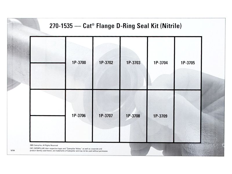 270-1535: Ring Seal Kit; Flanges D