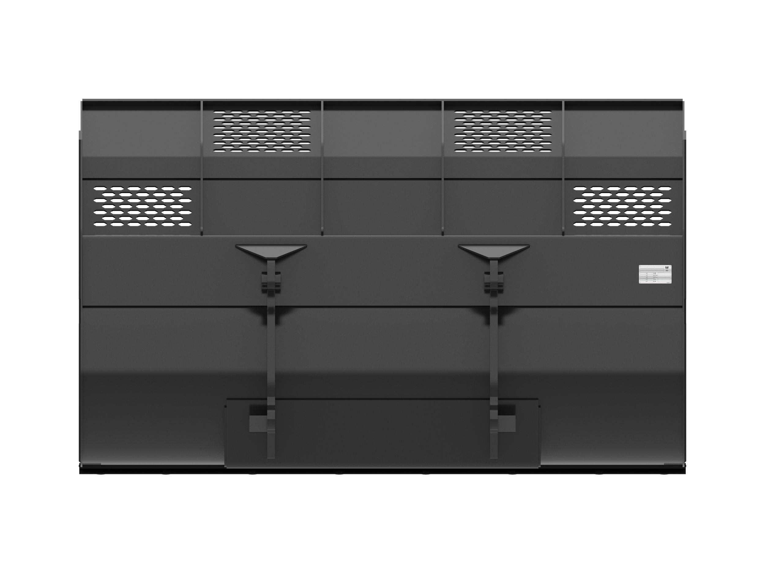 5.0 m3 (6.5 yd3), HPL-ISO Coupler, Bolt-On Cutting Edge 